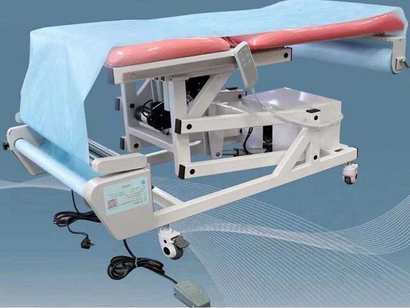 電動?jì)D科檢查床+自動卷紙機(jī)3500